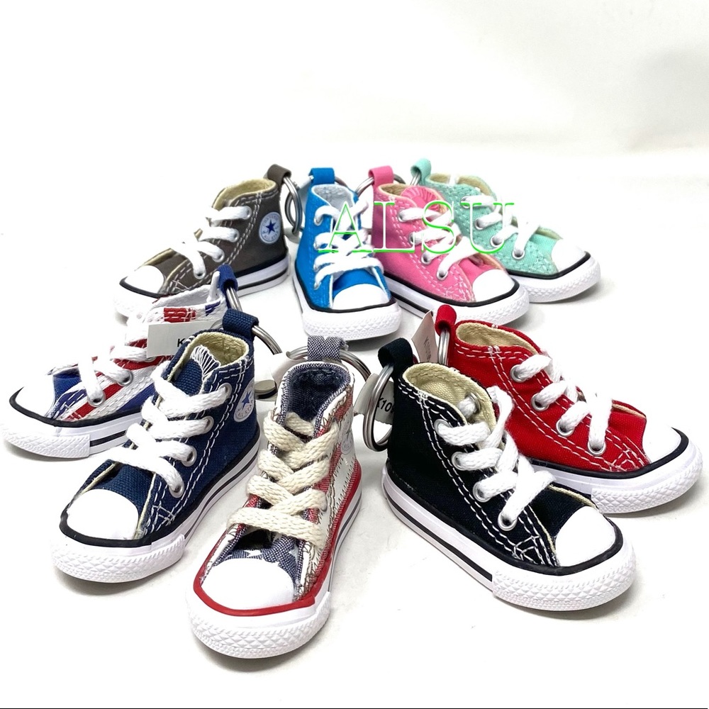 Converse Key Chain Ctas Sneakers Keychain Brown 022859272247 - Picture 4 of 7